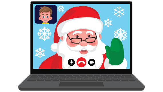 Virtual Santa Visit 16x9 570