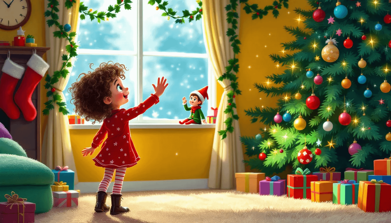 Saying Goodbye To Your Elf On Christmas Eve