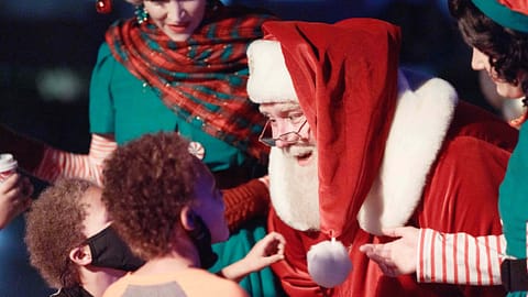 why santa claus gives gifts