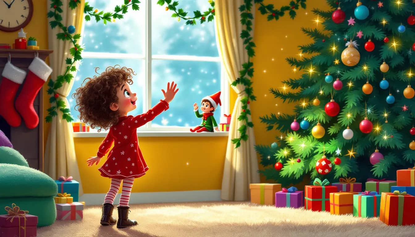 Saying Goodbye To Your Elf On Christmas Eve