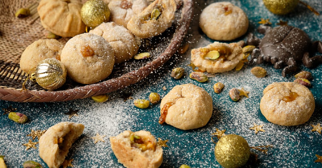 Egyptian Kahk Cookies
