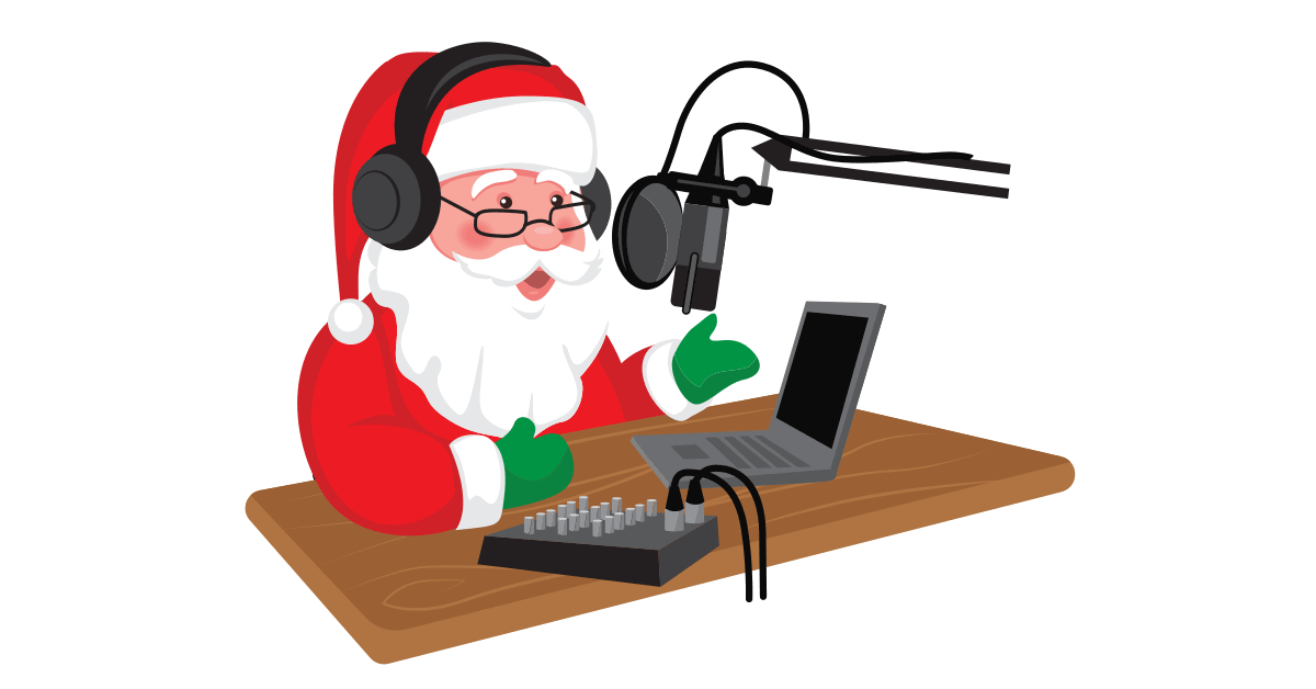 Hok Santa Claus Live Visits Web Print Radio Advertisements