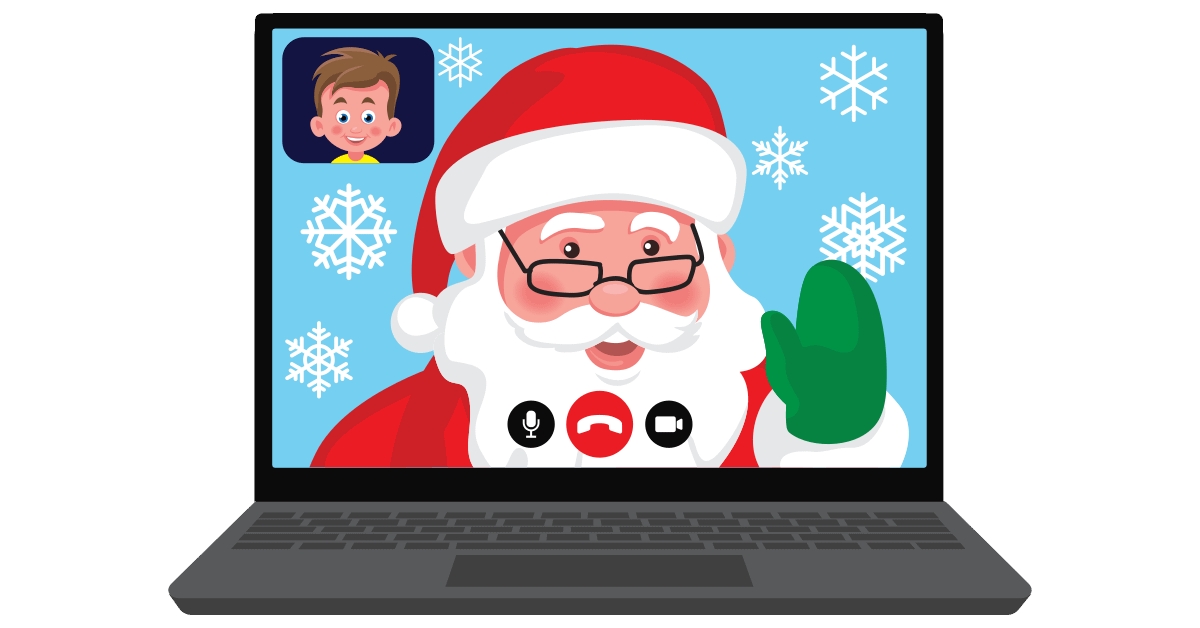 Hok Santa Claus Video Call