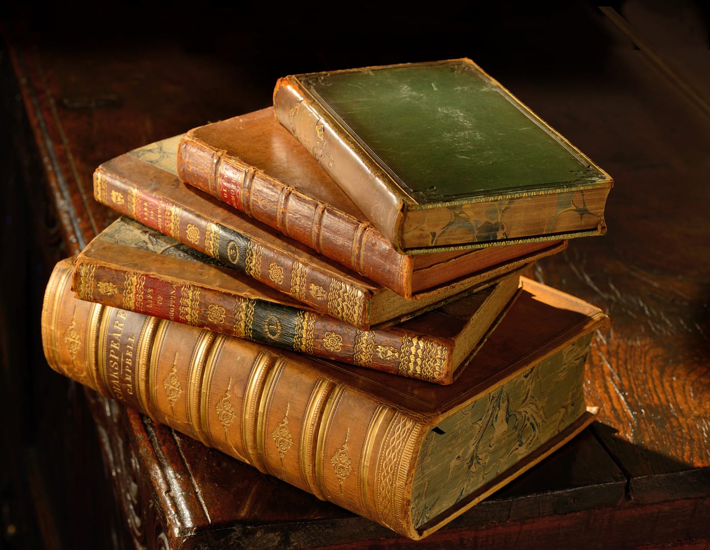 An image of a stack of classic literature books, perfect for celebrating book lovers day