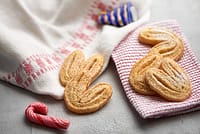 easy puff pastry palmier cookies