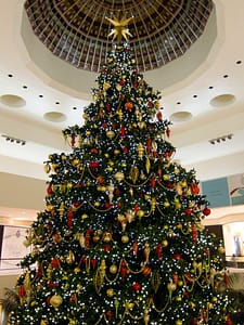 Christmas Tree In South Coast Plaza