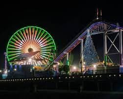 Holidays Santa Monica Pier