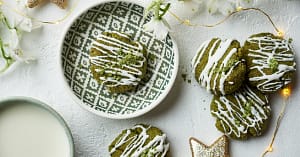 Japanese Matcha Green Tea Cookies