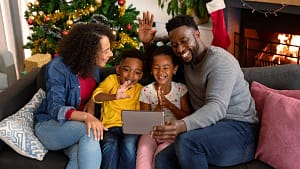 Santa video calls are fun for the entire family