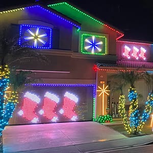 The Brown Family Lights Rancho Santa Margarita