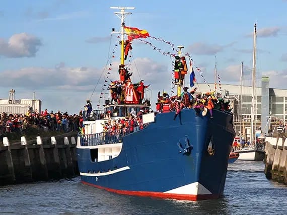 Sinterklass Arrives In Holland