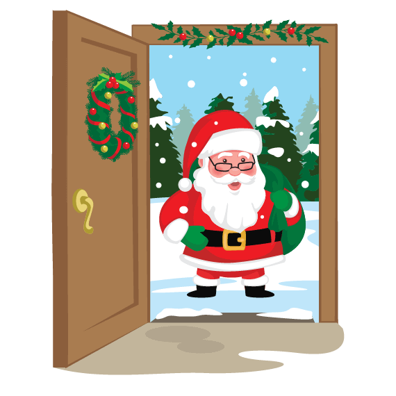 Santa Claus Home Visit 1x1 570