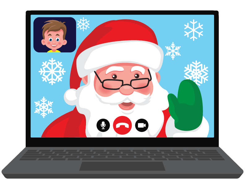 Hok Santa Claus Video Call 2