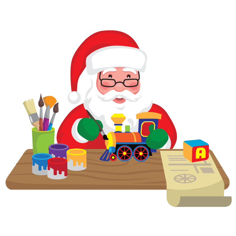 Hok Santa Claus Workshop Square